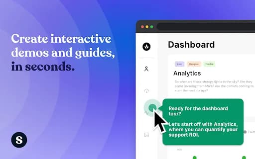 Supademo: AI interactive demos in seconds