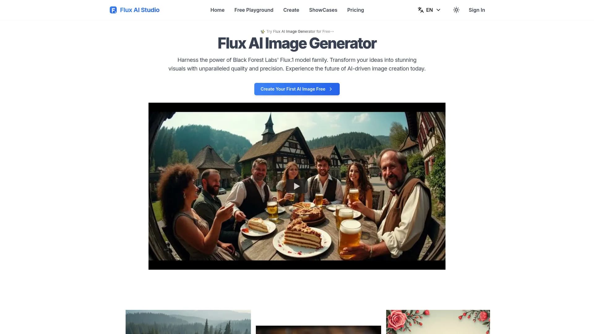 Free Flux AI Image Generator