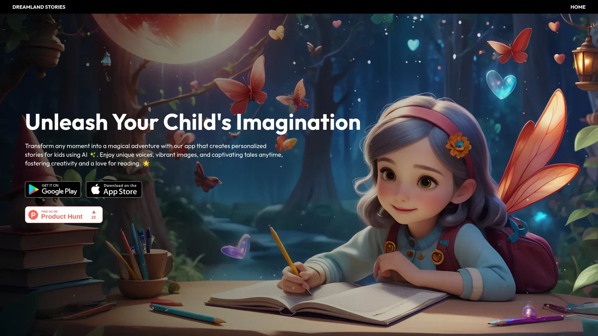 Dreamland: Create Kids Stories