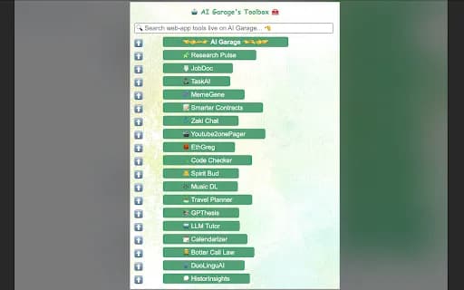 AI Garage - Toolbox extension