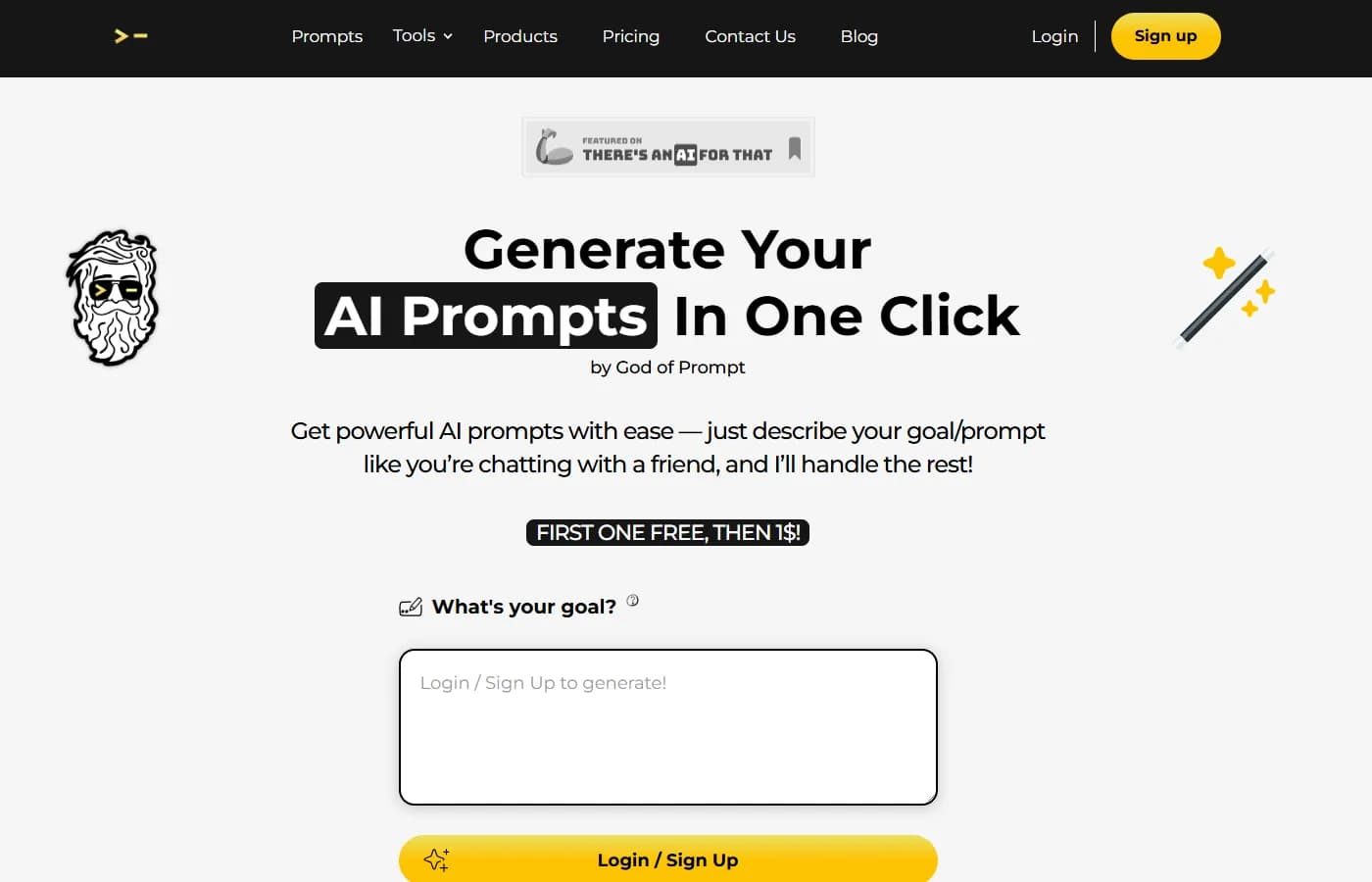AI Prompt Generator by God of Prompt