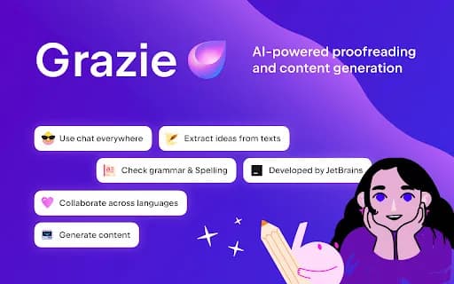 JetBrains Grazie: Writing Assistant