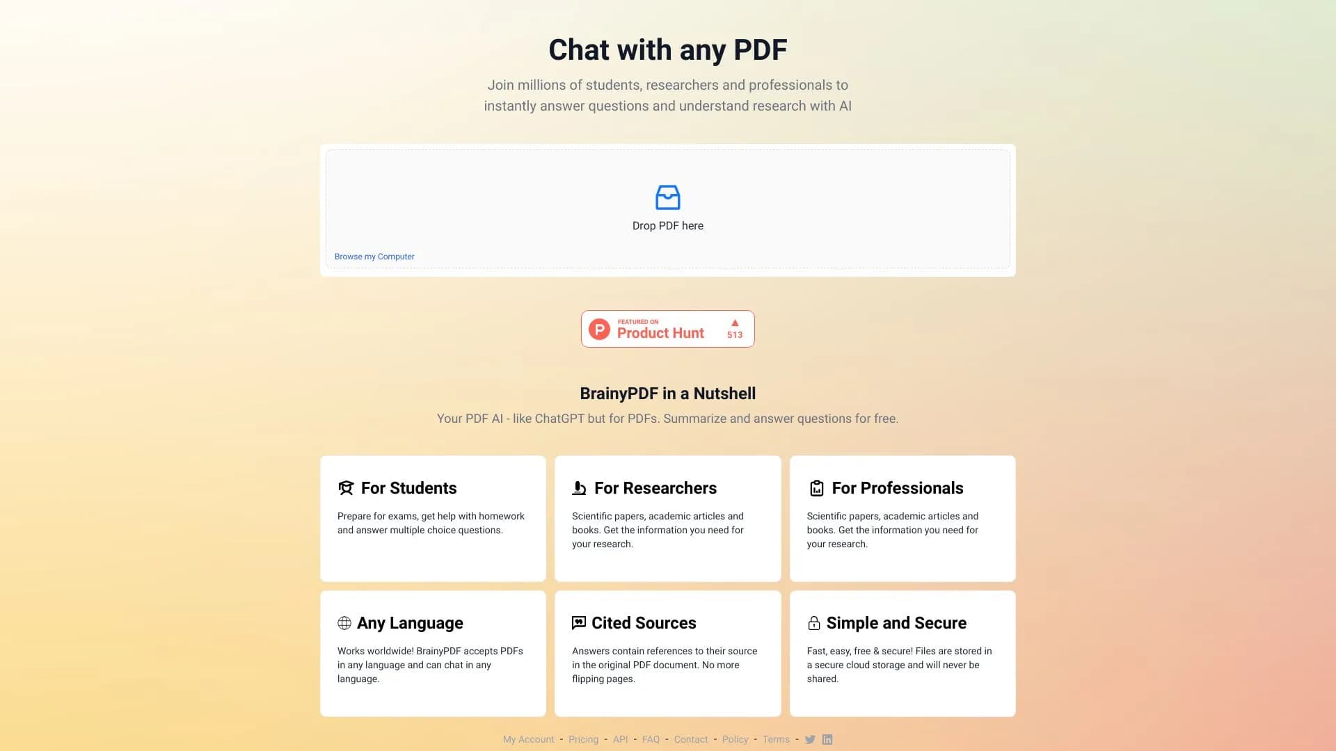 BrainyPDF