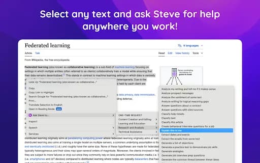 Ask Steve - Do your job better & faster with AI help from ChatGPT & Gemini